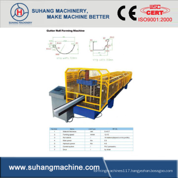 Metal Roofing Gutter Roll Forming Machine